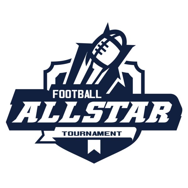 Allstar Tournament Football logo template Thumbnail