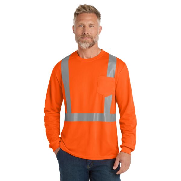 Ansi 107 Class 2 Mesh Long Sleeve Tee Thumbnail