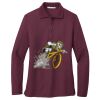 Women's Silk Touch Long Sleeve Polo Thumbnail