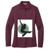 Women's Silk Touch Long Sleeve Polo Thumbnail