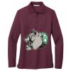 Women's Silk Touch Long Sleeve Polo Thumbnail