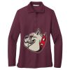 Women's Silk Touch Long Sleeve Polo Thumbnail