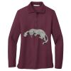 Women's Silk Touch Long Sleeve Polo Thumbnail