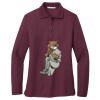 Women's Silk Touch Long Sleeve Polo Thumbnail