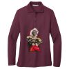 Women's Silk Touch Long Sleeve Polo Thumbnail