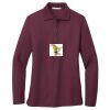 Women's Silk Touch Long Sleeve Polo Thumbnail