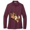 Women's Silk Touch Long Sleeve Polo Thumbnail