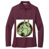 Women's Silk Touch Long Sleeve Polo Thumbnail