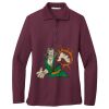 Women's Silk Touch Long Sleeve Polo Thumbnail