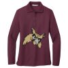 Women's Silk Touch Long Sleeve Polo Thumbnail