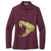Women's Silk Touch Long Sleeve Polo Thumbnail